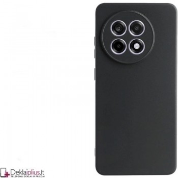 Silikoninis ploniausias dėklas su kameros apsauga - juodas (Oneplus 13R) Silikoninis ploniausias dėklas su kameros apsauga - juodas (Oneplus 13R)
